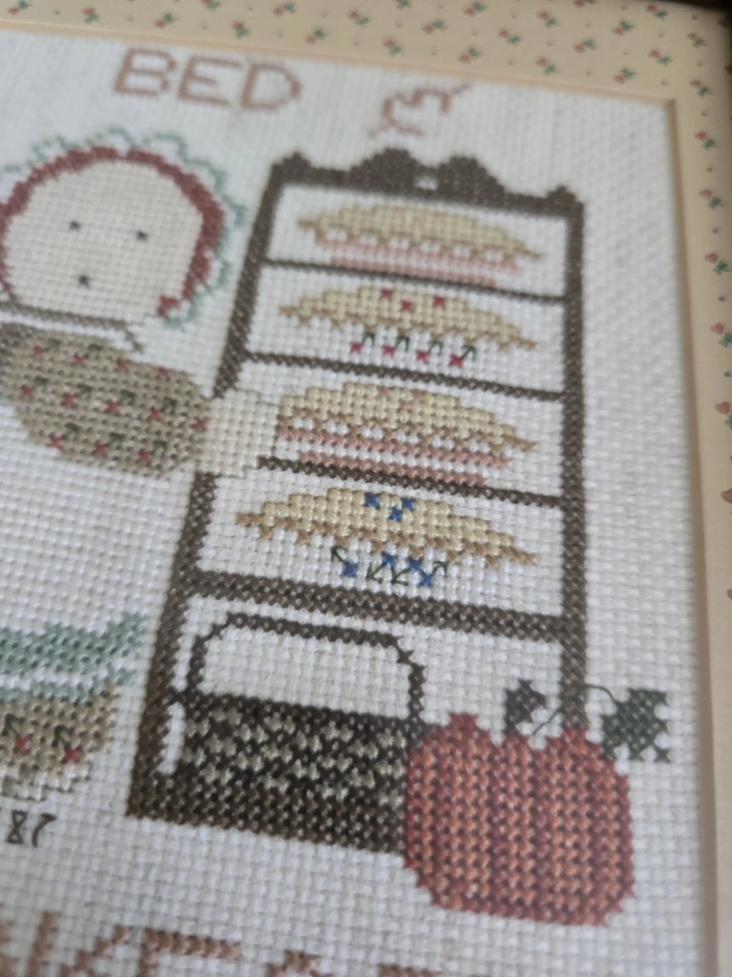 Vintage 1987 Cross Stitch - Bed & Breakfast